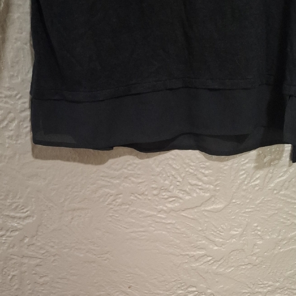 Sanctuary Wome's Black Short Sleeve Top Size M - Picture 4 of 10